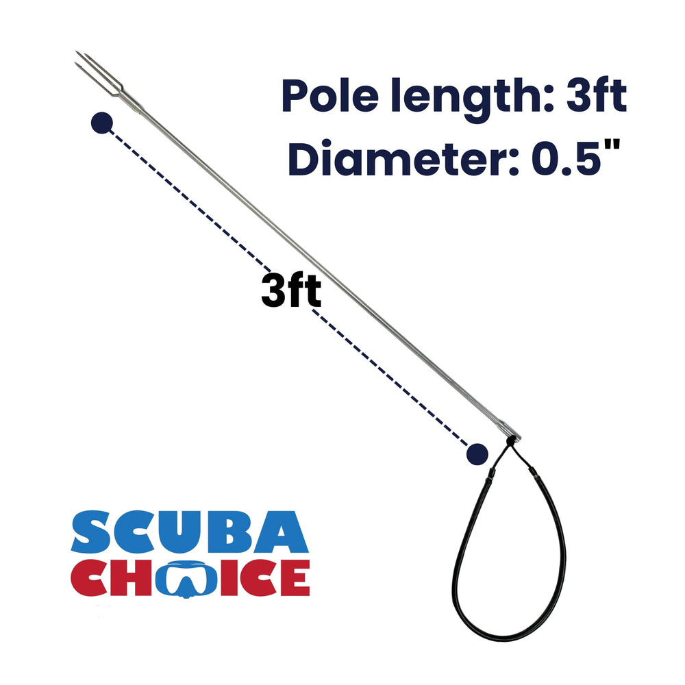 8mm thread compatibility on aluminum pole spear