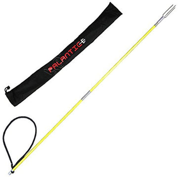 Scuba Choice 4.5' fiberglass pole spear with lionfish barb tip and carry bag for easy transport.