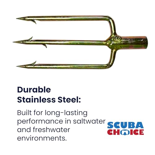 Scuba Choice 5-inch harpoon tip designed for effective underwater catches.
