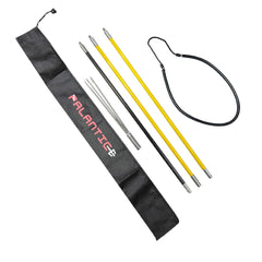 Scuba Choice hybrid Hawaiian sling 7-foot pole spear for reef hunting with precision reach.