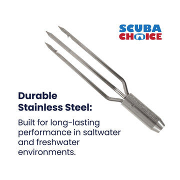 Scuba Choice tip mounted on a pole demonstrates simple field replacement.