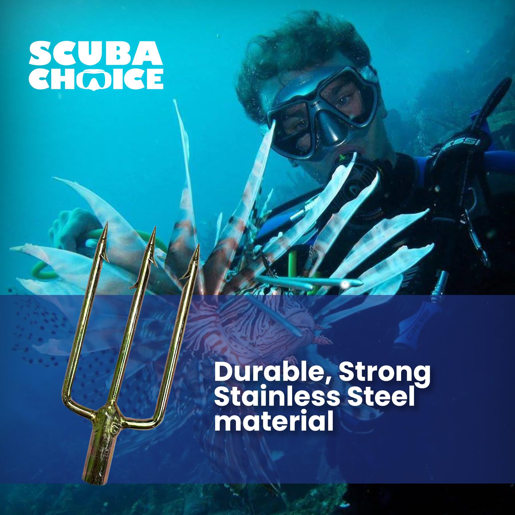 Scuba Choice ideal for beginners and seasoned divers in real-world use.
