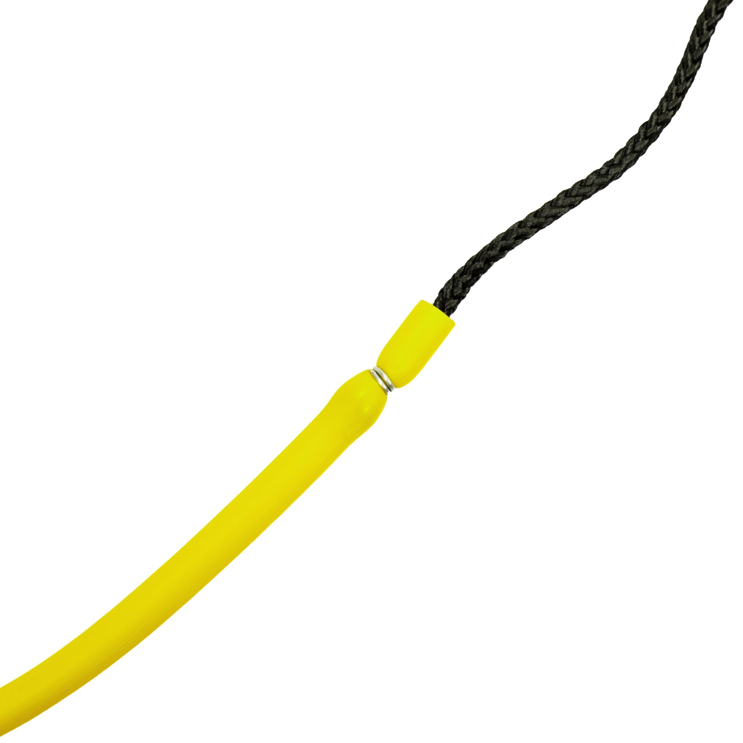 Scuba Choice yellow spear sling in use demonstrates versatile spearfishing support