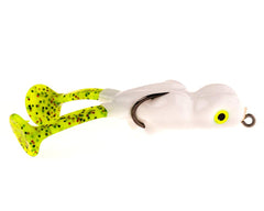 Scum Frog Bigfoot topwater lure delivering dramatic surface action for bass in heavy cover.
