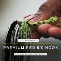 SCUM FROG Launch XS Frog highlights premium Owner hooks for reliable hookups.