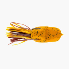 Scum Frog Popper soft body delivers powerful hooks near cover.