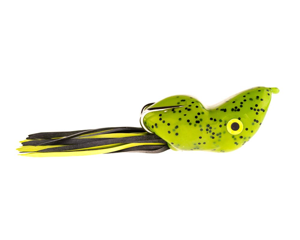 Scum Frog Popper weedless design gliding over reeds with minimal snags