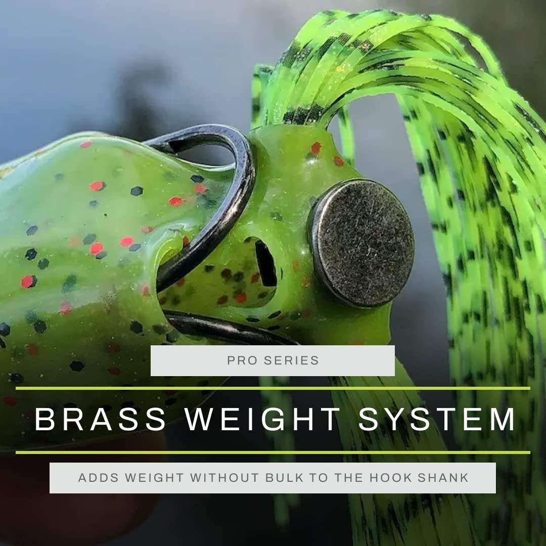 Scum Frog Pro Series Frog four-zero Owner hook close-up with upgraded hook quality