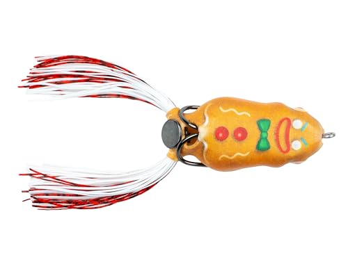 SCUM FROG Trophy Gingerbread Man hollow-body—durable construction for repeated casts and tough strikes.