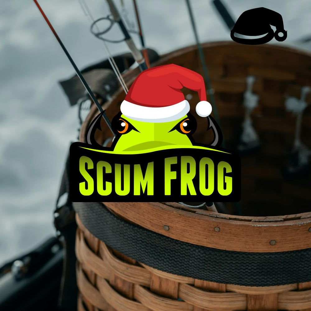 Festive Santa Claus finish makes SCUM FROG Trophy Santa Claus ideal as a gift.