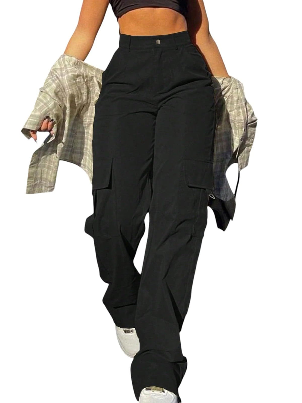 SDNGED black cargo pants care and washing guidance for easy maintenance