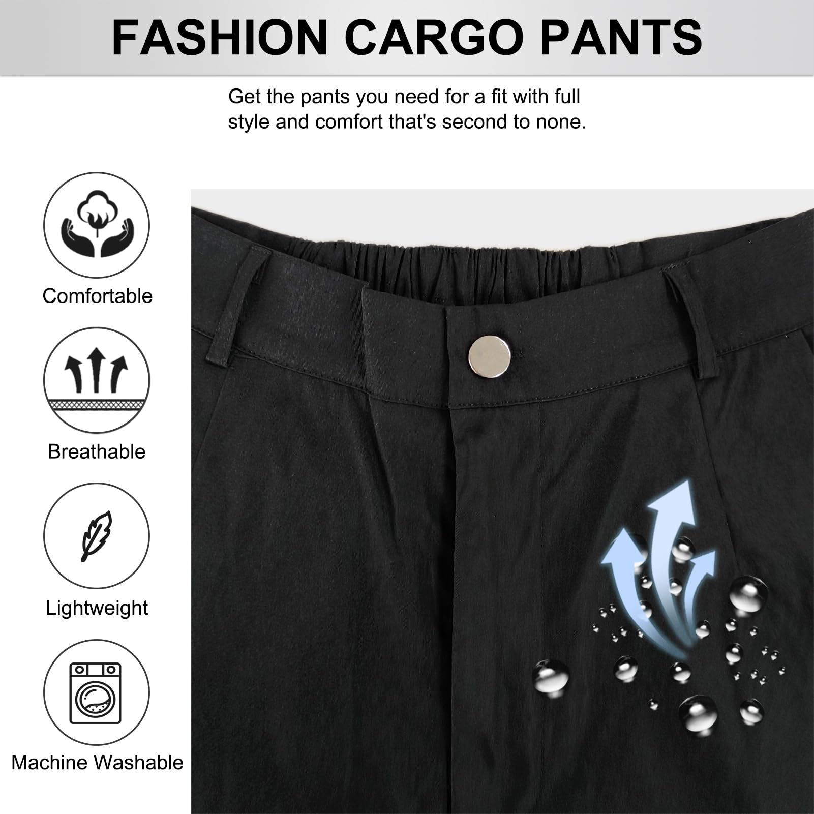 SDNGED cargo pants women casual outfit ideas with tops and jackets