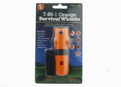 SE 7-IN-1 Whistle magnifier lens for quick field reading.