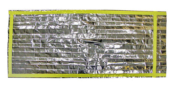 SE EB1311 durable aluminum plating helps retain body heat in emergencies.