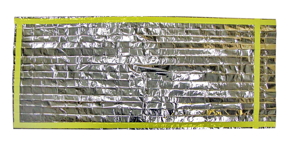 SE EB1311 durable aluminum plating helps retain body heat in emergencies.