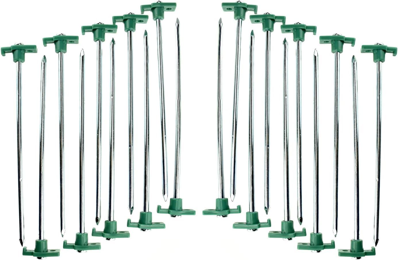 SE heavy-duty tent pegs 20-pack in packaging for reliable anchoring.