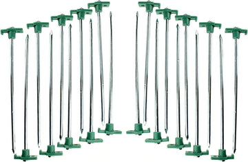 SE heavy-duty tent pegs 20-pack in packaging for reliable anchoring.
