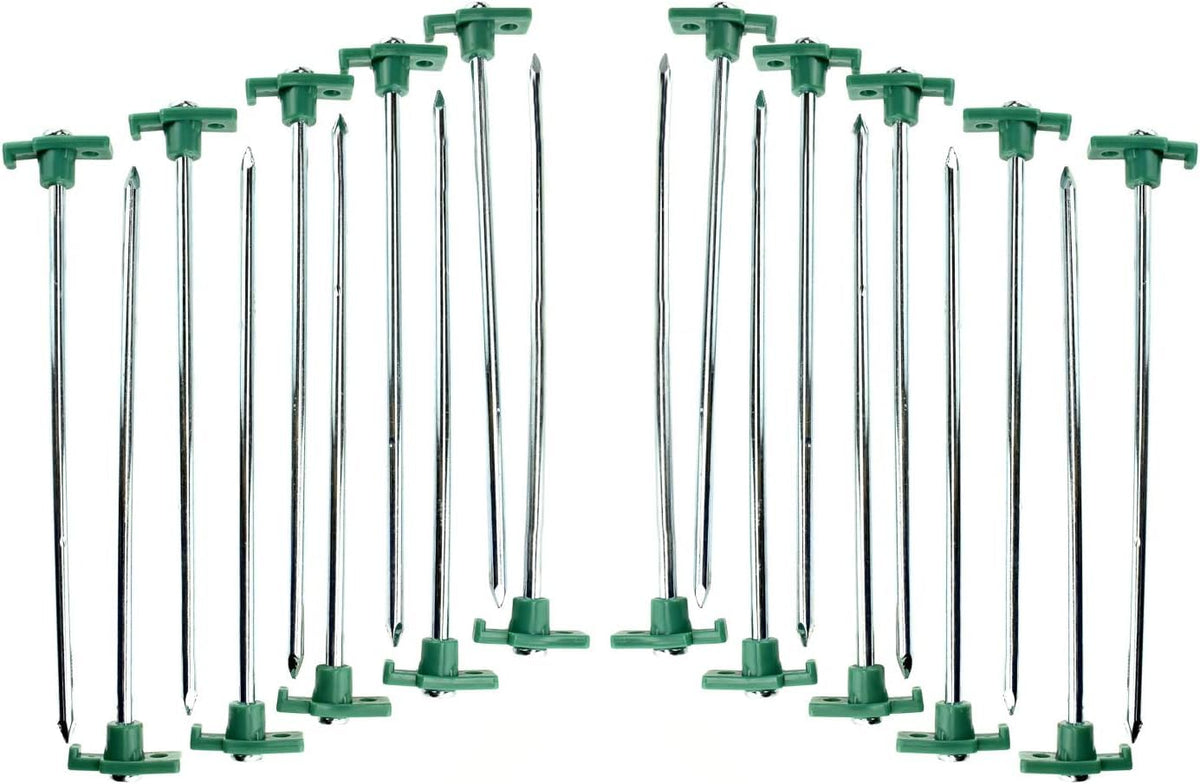 SE heavy-duty tent pegs 20-pack in packaging for reliable anchoring.