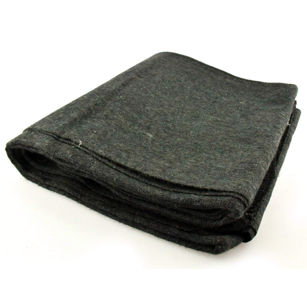 SE Olive Green Wool Blanket 60x80 provides cozy warmth for home or outdoor use.