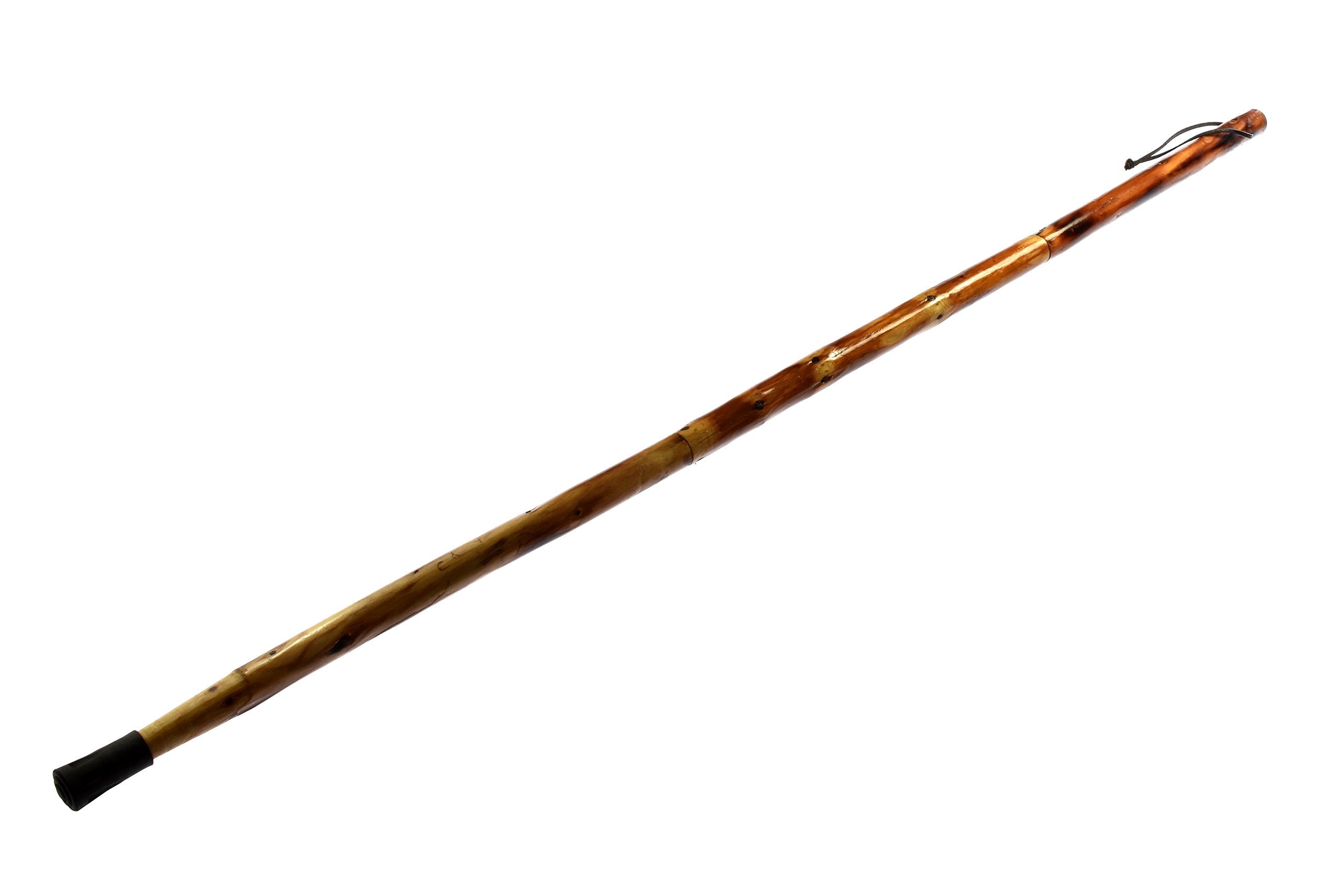 SE Survivor 3Piece 55in hiking stick assembled for rugged trail stability.