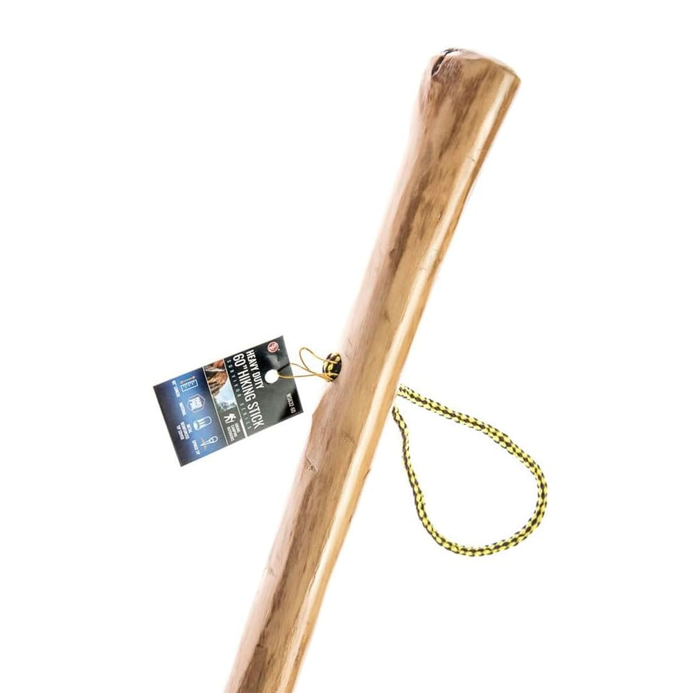 SE Survivor 60in wooden walking stick packaging with SE logo.