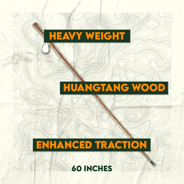SE Survivor handle close-up, designed for comfortable hiking grip.