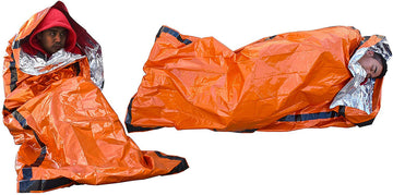 SE Survivor orange two-pack set for versatile outdoor use