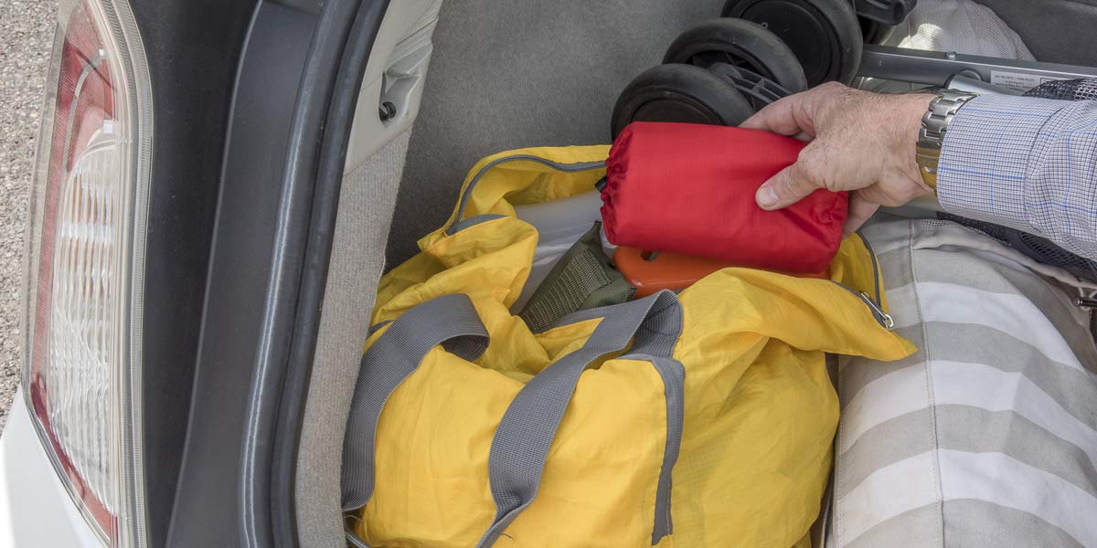 SE Survivor orange use scenarios including camping, boating, and emergencies