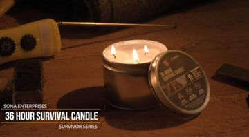 SE Survivor Series burn-time choices by lighting one or more wicks