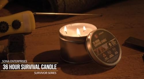 SE Survivor Series burn-time choices by lighting one or more wicks