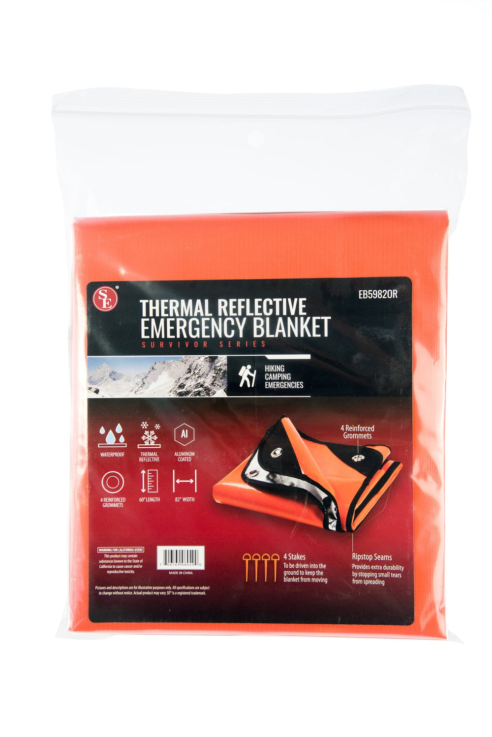 SE Survivor Series blanket is lightweight yet extra thick for versatile use