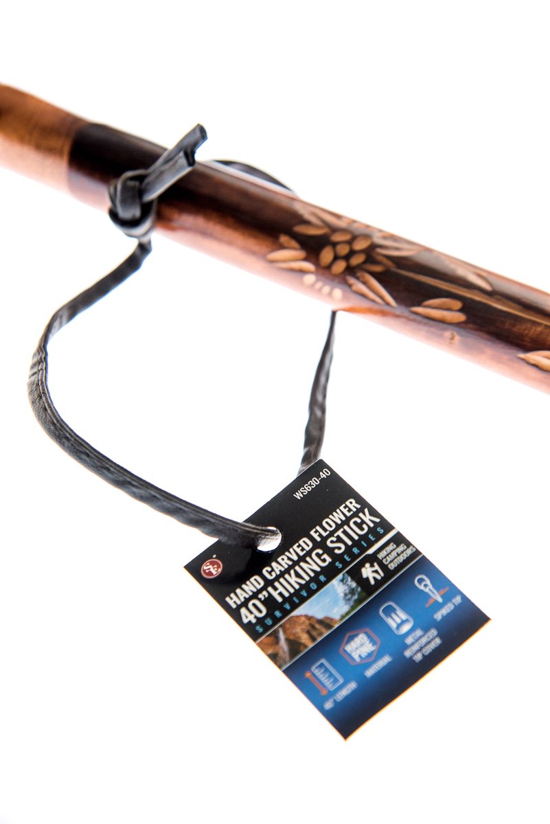 SE Survivor Series pine wood body offers natural texture and durability outdoors