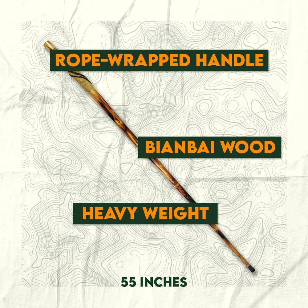 SE Survivor wrist strap keeps stick secure during treks
