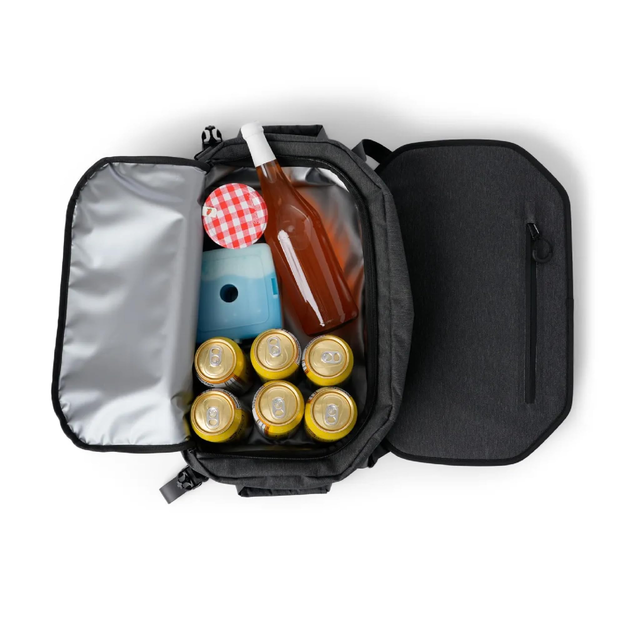 Sea-Doo LinQ insulated cooler interior with removable liner for easy cleaning.