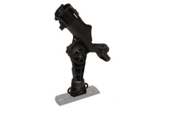 Sea-Lect Designs Triple Threat Rod Holder mounted on kayak track