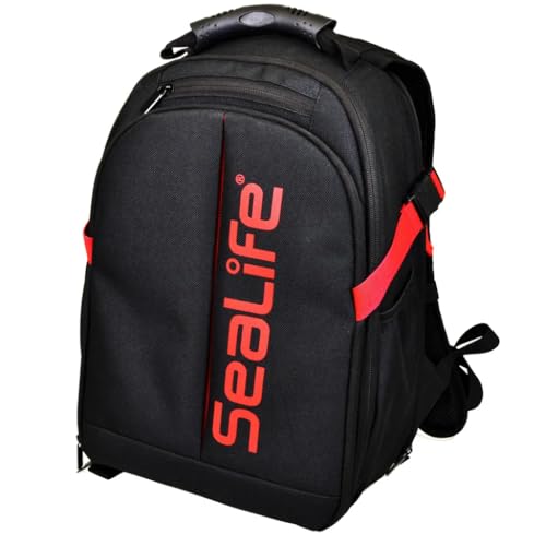 SeaLife Photo Pro Backpack dry accessory pockets organize cables and batteries