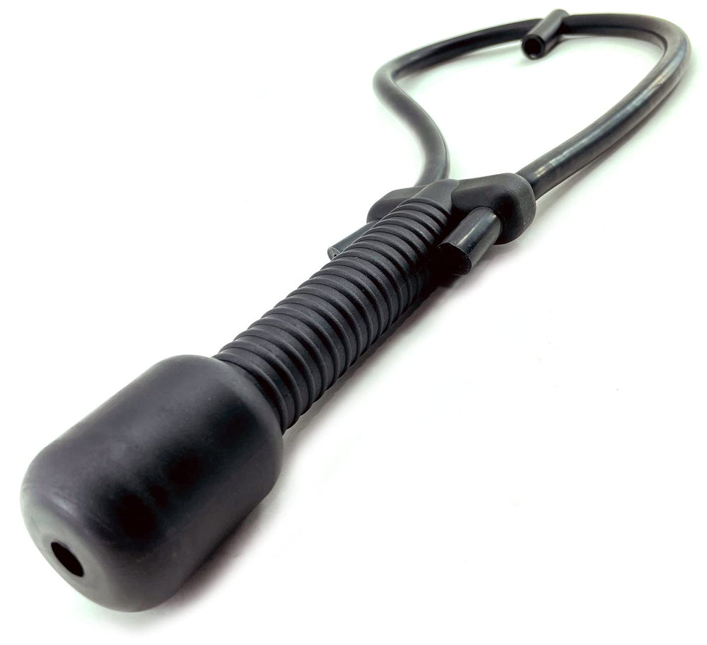 Sea Slinger Hawaiian Sling band replacement system demonstrates quick, secure band changes.