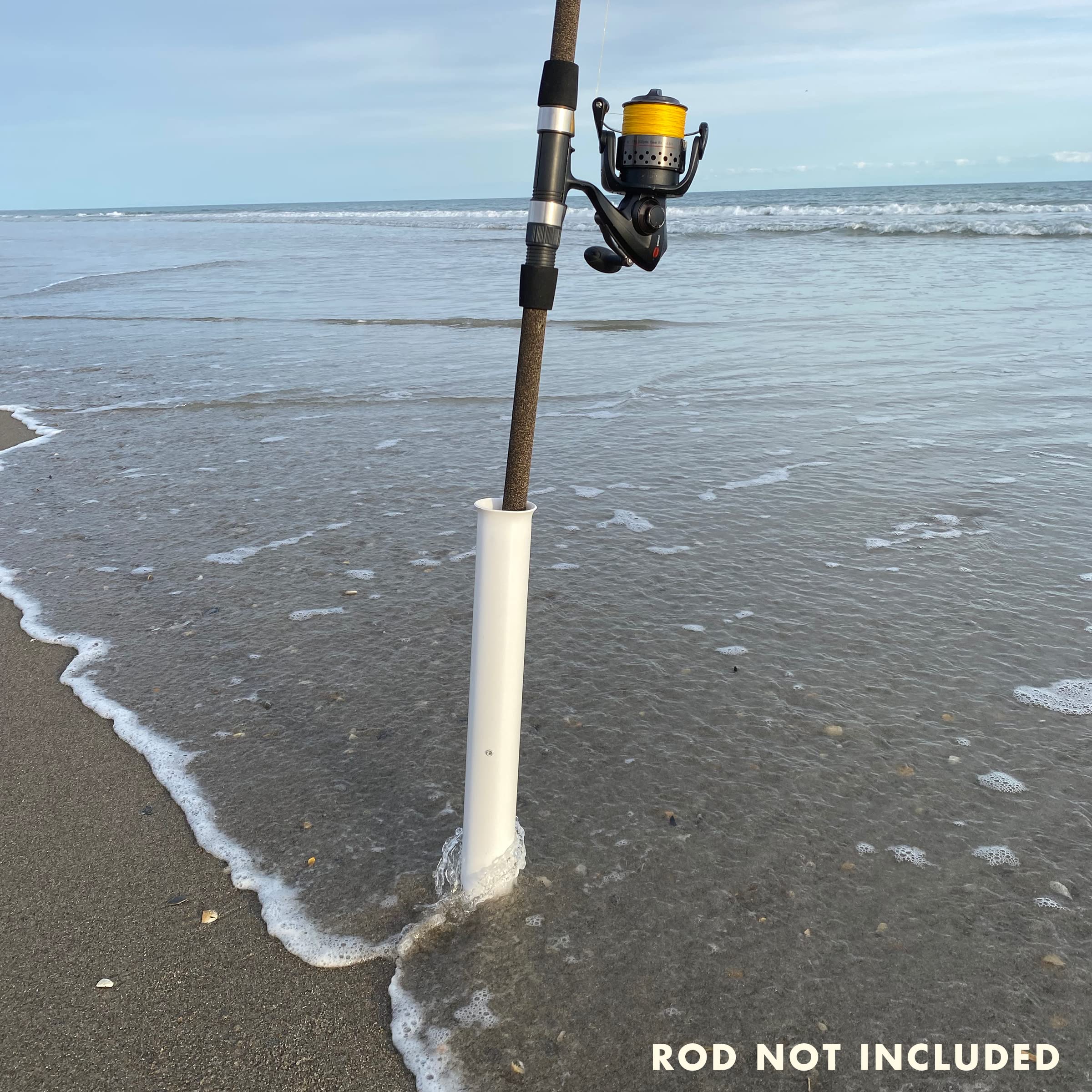 Sea Striker 27-2P PVC Sand Spike durability test against wind