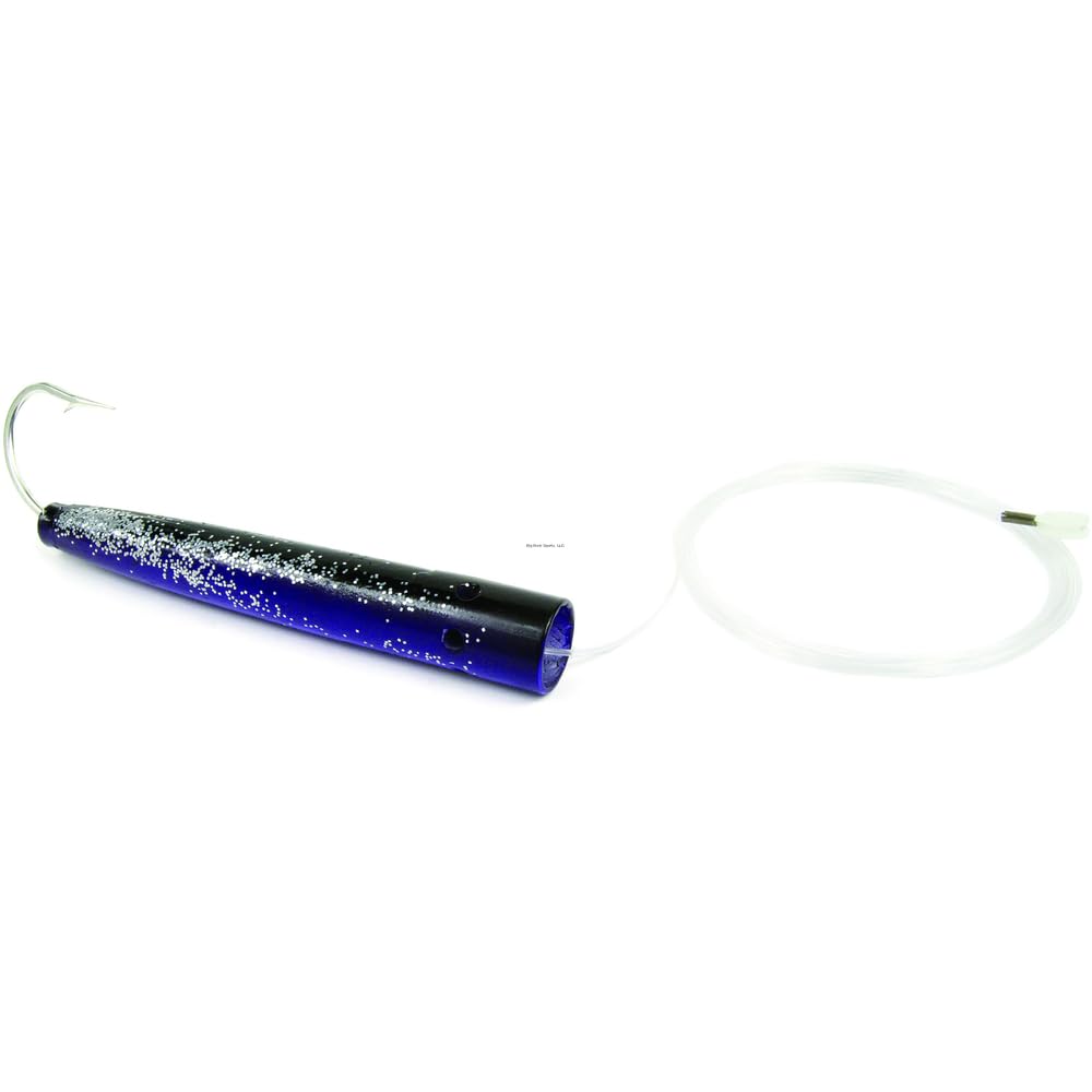 Sea Striker J6431R cedar plug with jet head and bubble trail for trolling