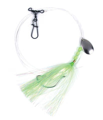 Sea Striker N8564-CHM Fluke Rig with 3-way swivel for secure, easy rigging and color options.