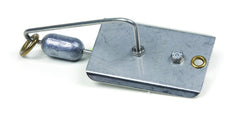 Sea Striker silver planer showing durable metal body for inshore and offshore use