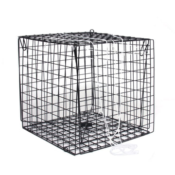 Sea Striker SSCT10.5 crab trap front view, sturdy saltwater gear for crabbing