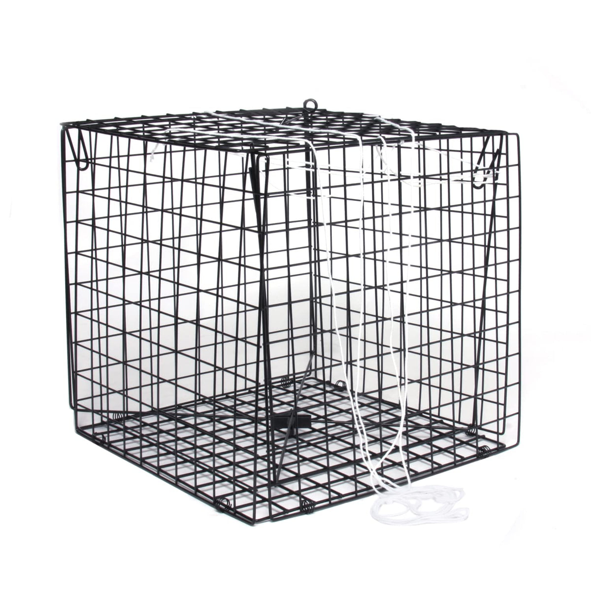 Sea Striker SSCT10.5 crab trap front view, sturdy saltwater gear for crabbing