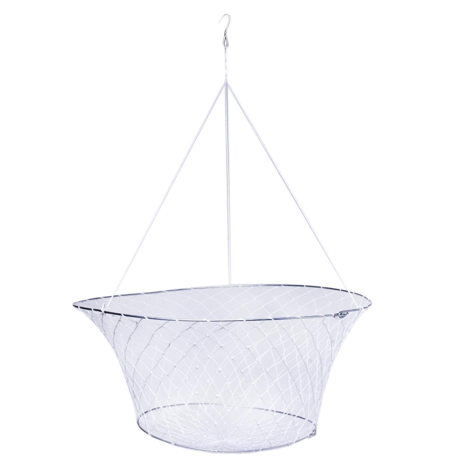 Sea Striker SSTRCN two-ring crab net ready for setup, durable for salty conditions.