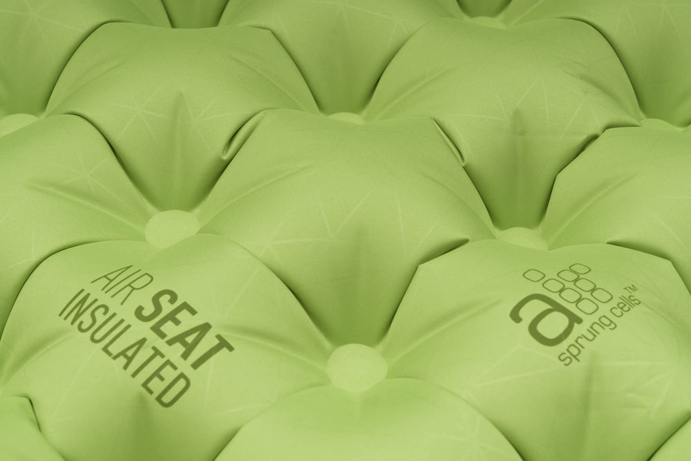 Sea to Summit Air Seat Insulated provides cushioned support on bleachers.