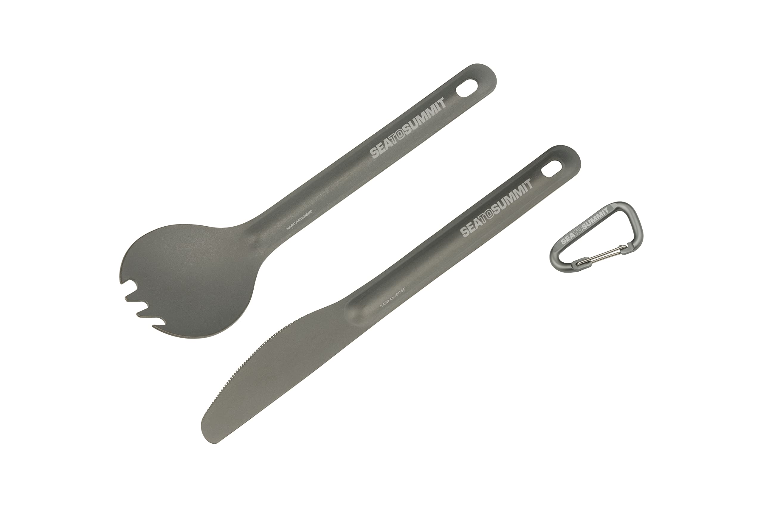 Sea to Summit Alpha Light cutlery set, ultra-lightweight for backpacking meals.