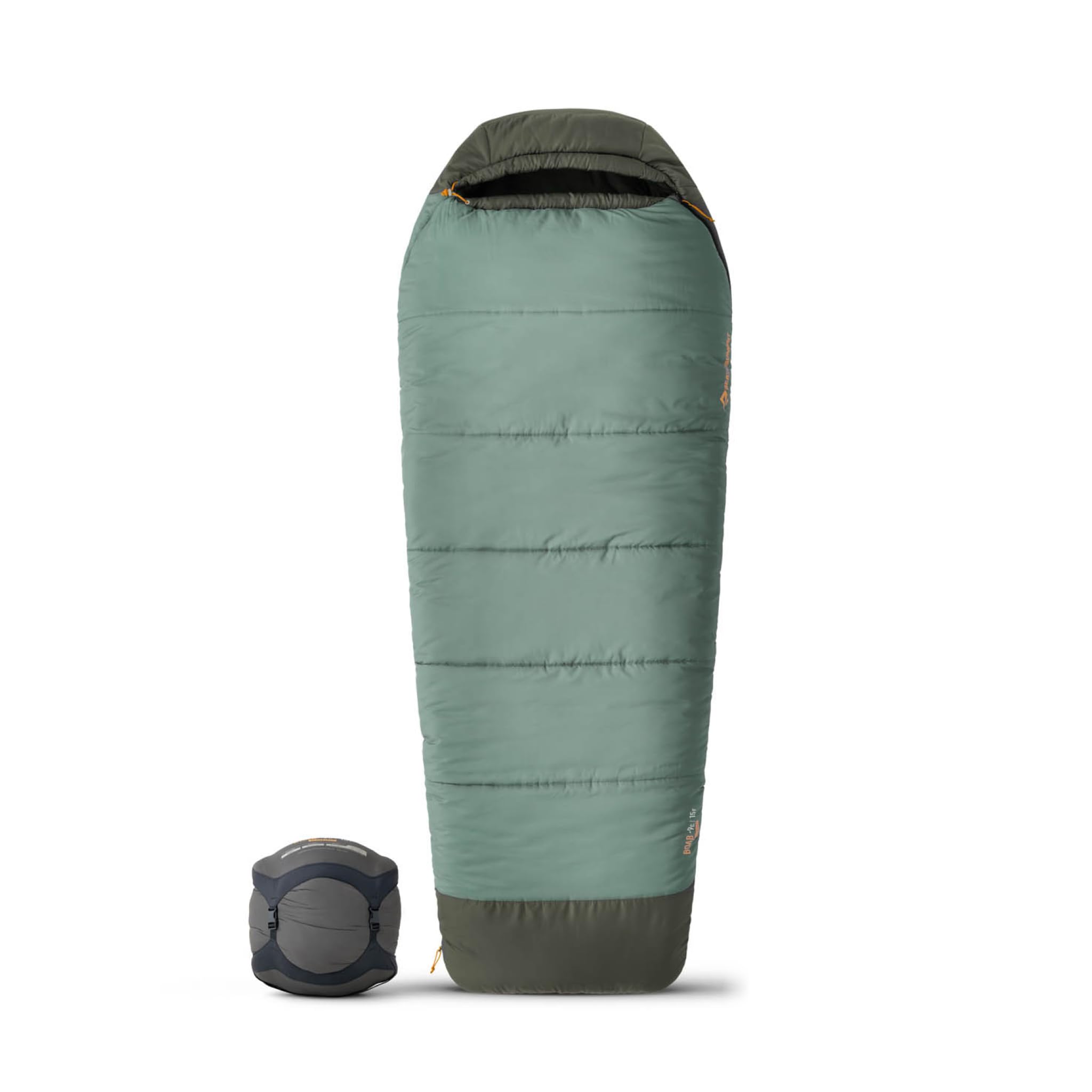 Sea to Summit Boab sleeping bag long folded for compact travel warmth