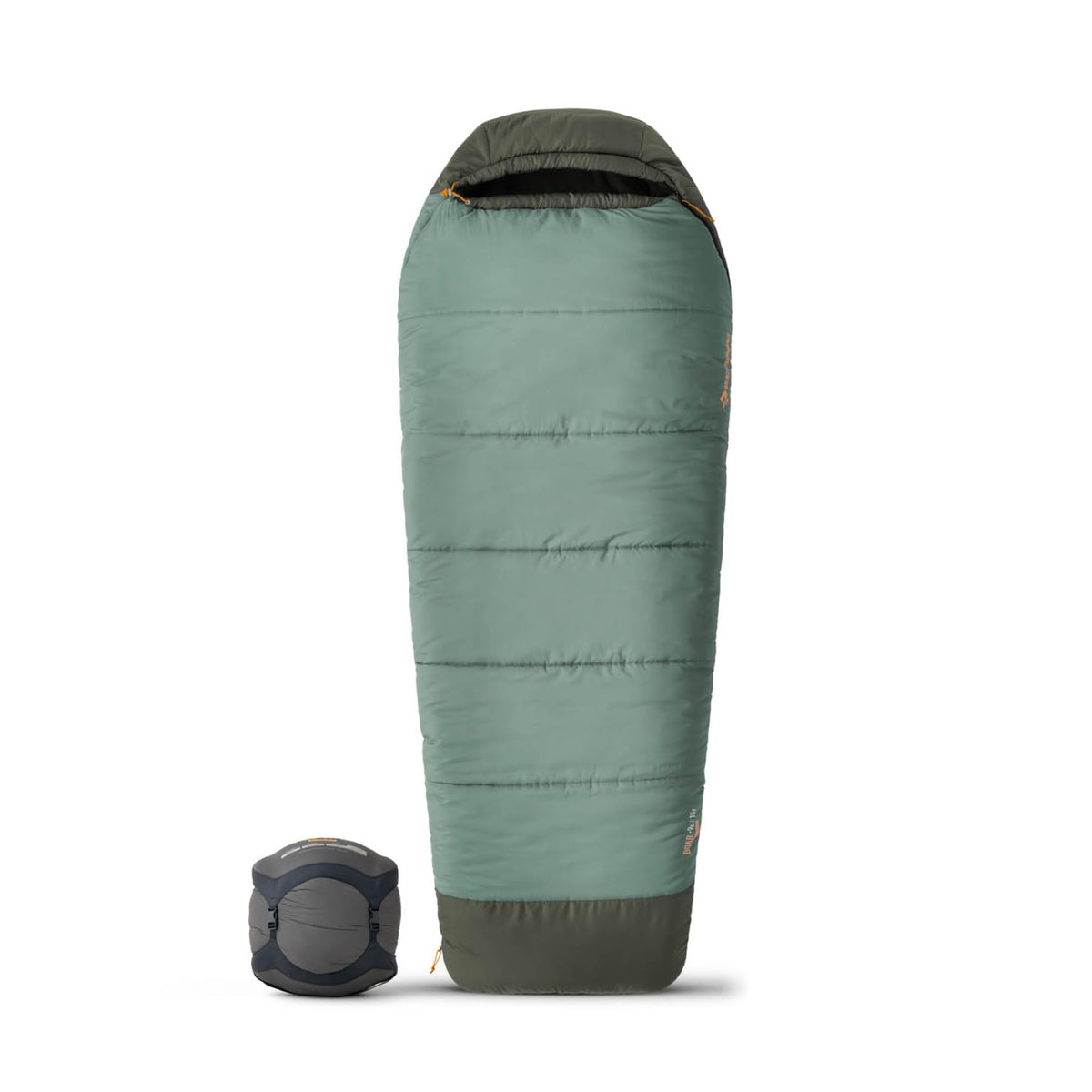 Sea to Summit Boab sleeping bag long folded for compact travel warmth