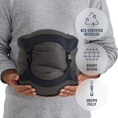 Sea to Summit Boab YKK zipper with plough for snag-free operation