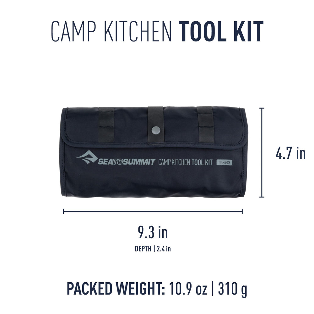 Sea to Summit cleaning towel in kit for fast dish drying